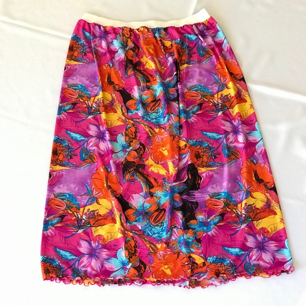 Bright & Colorful Modest Swim Skirt